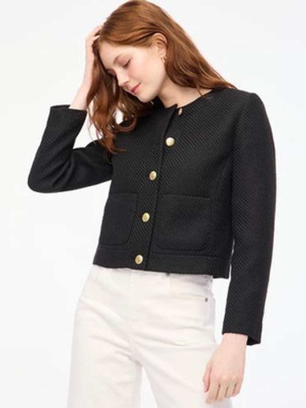 NWT J Crew Tweed Lady Jacket